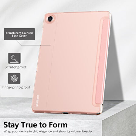 Samsung Galaxy Tab A9 8.7inç X110 X113 X115 X117 Kılıf New PU Deri Smart Standlı Case Uyku Modlu