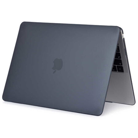 Apple Macbook Air 13.6inç M3 A3113 Kılıf Kristal Ön Arka Şeffaf Kapak