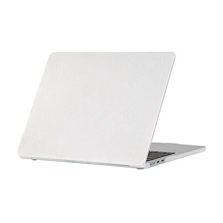 Apple Macbook Air 13.6inç M3 A3113 Kılıf Premium İnce PC Mat Bottom Kapak