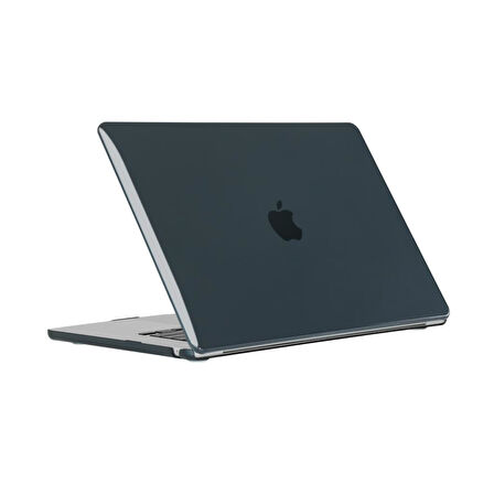 Apple Macbook Air 15inç 2024 M3 M2 A3114 A2941 Kılıf Kristal Ön Arka Şeffaf Kapak