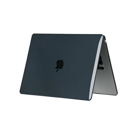Apple Macbook Air 15inç 2024 M3 M2 A3114 A2941 Kılıf Kristal Ön Arka Şeffaf Kapak
