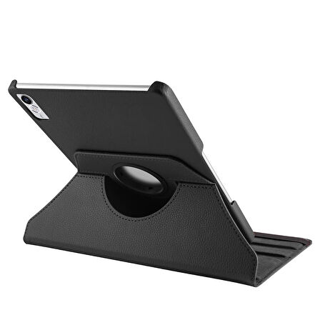 Lenovo Tab P11 2. Nesil 11.5inç TB350FU TB350XU (Pro Değildir) Kılıf 360 Dönebilen Standlı Case