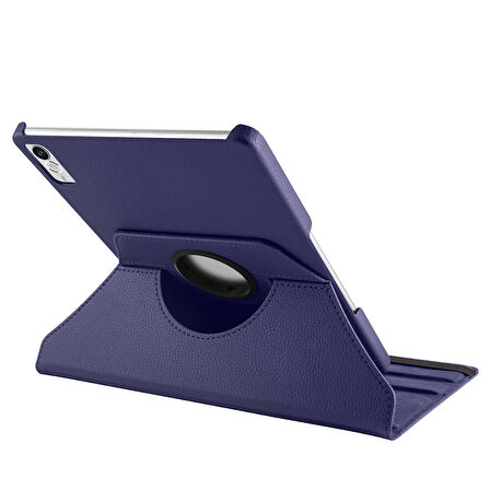 Lenovo Tab P11 2. Nesil 11.5inç TB350FU TB350XU (Pro Değildir) Kılıf 360 Dönebilen Standlı Case