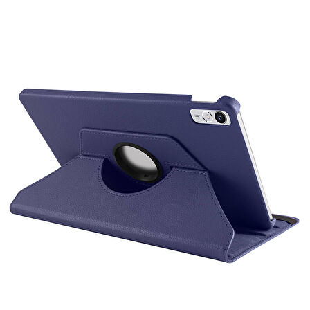 Lenovo Tab P11 2. Nesil 11.5inç TB350FU TB350XU (Pro Değildir) Kılıf 360 Dönebilen Standlı Case