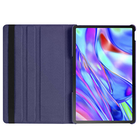Lenovo Tab P11 2. Nesil 11.5inç TB350FU TB350XU (Pro Değildir) Kılıf 360 Dönebilen Standlı Case