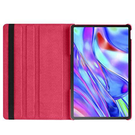 Lenovo Tab P11 2. Nesil 11.5inç TB350FU TB350XU (Pro Değildir) Kılıf 360 Dönebilen Standlı Case