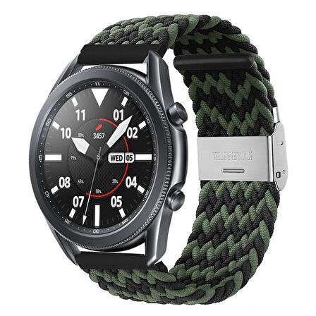 Samsung Galaxy Watch Gear S2 3 41mm 42mm Active 2 40mm 44mm Kordon Metal Klipsli Flexi Örgü