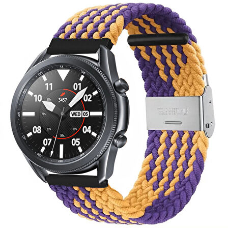 Samsung Galaxy Watch 4 5 6 7 FE 40 40 44 Classic 42 43 46 47 mm Kordon Metal Klipsli Flexi Örgü