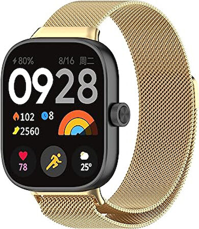 Xiaomi Redmi Watch 4/5 /Band 8 Pro /Band 9 Pro Kordon Milano Loop Metal Kordon