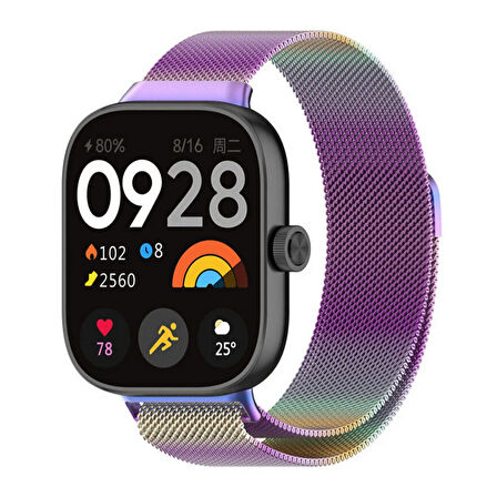 Xiaomi Redmi Watch 4/5 /Band 8 Pro /Band 9 Pro Kordon Milano Loop Metal Kordon