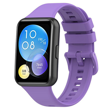 Samsung Galaxy Fit 3 SM-R390 Kordon Spor Silikon Kordon Mix (Fit 2 Uyumlu Değildir)
