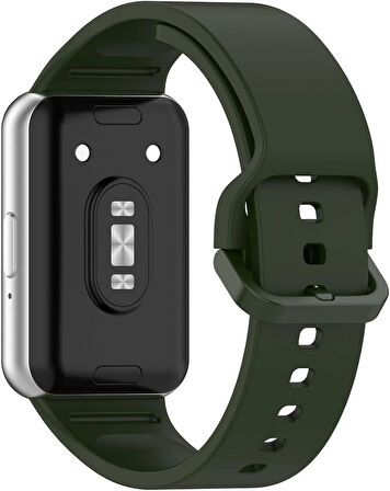 Samsung Galaxy Fit 3 SM-R390 Kordon Spor Silikon Kordon Mix (Fit 2 Uyumlu Değildir)