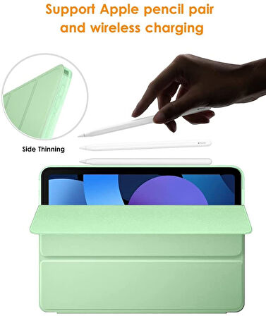 Apple iPad Air 11inç M2/M3 2025-2024 Kılıf TPU Kalem Bölmeli