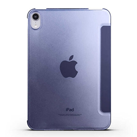 Apple iPad Air 11inç M2/M3 2025-2024 Kılıf PU Deri Smart Standlı Case 2025-2024