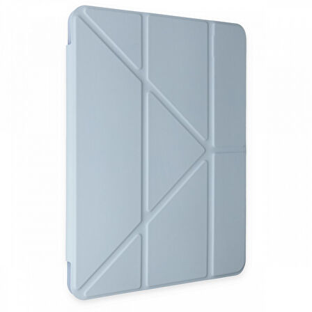 Apple iPad Air 11inç M2/M3 2025-2024 Kılıf Kalem Şarj Bölmeli Case
