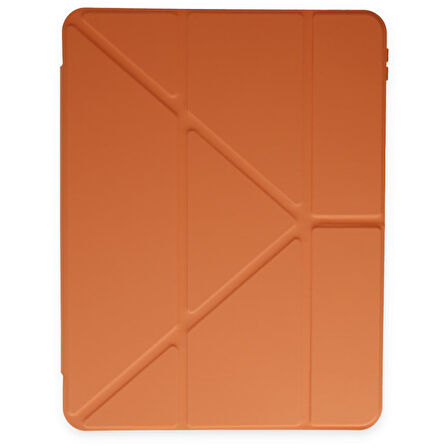 Apple iPad Air 11inç M2/M3 2025-2024 Kılıf Kalem Şarj Bölmeli Case