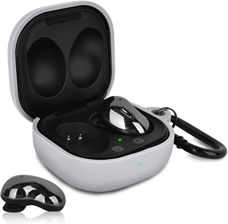 Samsung Galaxy Buds FE / Buds 2 Pro / Buds 2 / Buds Pro / Buds Live Kılıf İçi Kadife Silikon Case