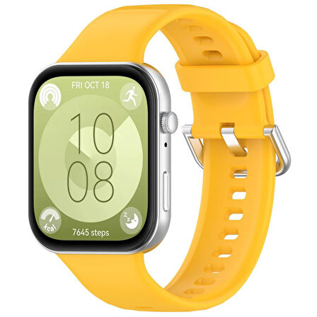 MobaxAksesuar Huawei Watch Fit 4/Fit 4 Pro/Fit 3 Kordon Spor Silikon Kordon Mix (Fit/Fit2 Uyumlu Değildir)
