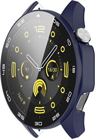 Huawei Watch GT4 46mm Sert PC Kasa ve Ekran Koruyucu Sport Watch (41mm Değildir)