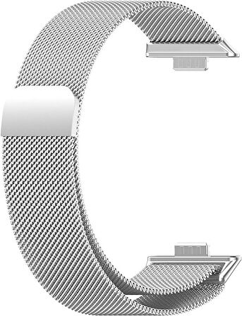 MobaxAksesuar Huawei Watch Fit 4/Fit 4 Pro/Fit 3 Kordon Milano Loop Metal Kordon (Fit/Fit2 Uyumlu Değildir)