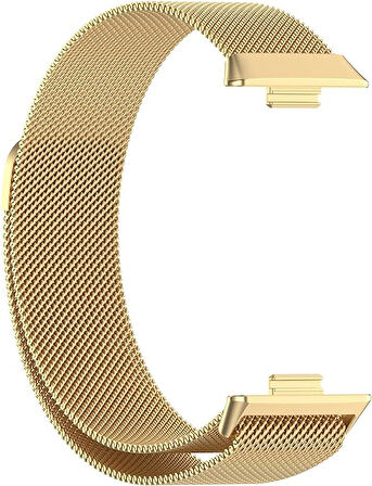 MobaxAksesuar Huawei Watch Fit 4/Fit 4 Pro/Fit 3 Kordon Milano Loop Metal Kordon (Fit/Fit2 Uyumlu Değildir)