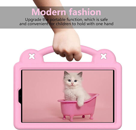 Samsung Galaxy Tab A 8inç T290 T295 T297 Kılıf Kartoon Kids Karakterli Case Çocuklar İçin