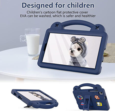 Samsung Galaxy Tab S9 FE / S9 / S8 / S7 11-10.9inç Kılıf Kartoon Kids Karakterli Case Çocuklar İçin