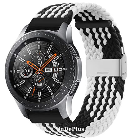 Xiaomi Redmi Watch 5 Active/Lite Amazfit GTR 2E 47mm Pace 1/2 Kordon Metal Klipsli Flexi Örgü