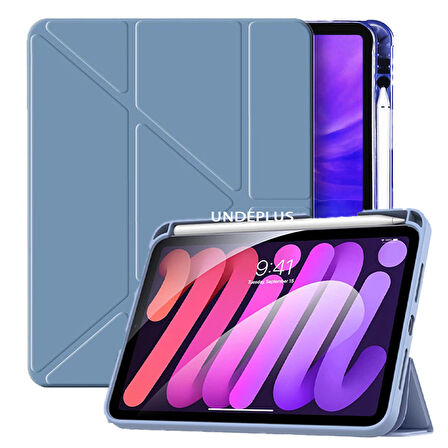 Apple iPad 11.Nesil A16 11inç/10.Nesil 10.9inç Kılıf Kalem Bölmeli Trifolding Case