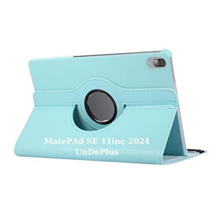 Huawei Matepad SE 11inç Kılıf Dönen Tablet Kilifi Ekran Koruyucu+Kalem (Matepad SE 10.4inç Değildir)