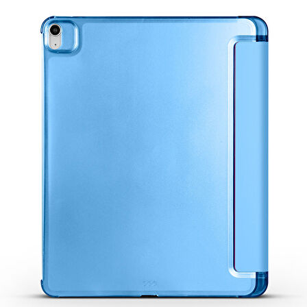 Apple iPad Air 11inç M2/M3 2025-2024 Kılıf Flip Cover Kalem Bölmeli PC Case