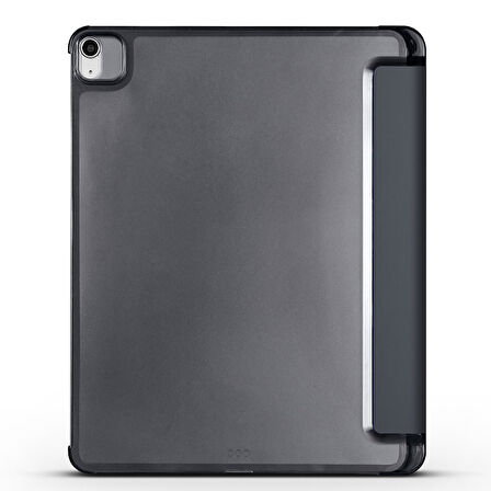 Apple iPad Air 11inç M2/M3 2025-2024 Kılıf Flip Cover Kalem Bölmeli PC Case