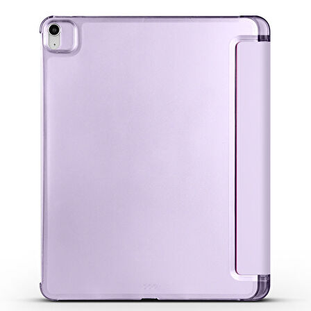 Apple iPad Air 5. Nesil 10.9 Kılıf Flip Cover Kalem Bölmeli PC Case-10.Nesil DEĞİL-A2588 A2589 A2591