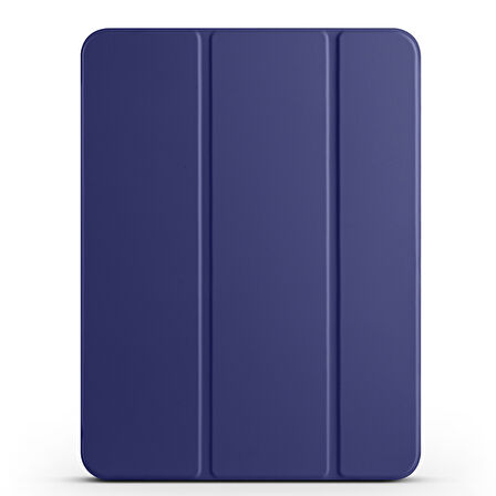 Apple iPad Pro 13inç M4 2024 Kılıf Flip Cover Kalem Bölmeli PC Case A2925 A2926 A3007