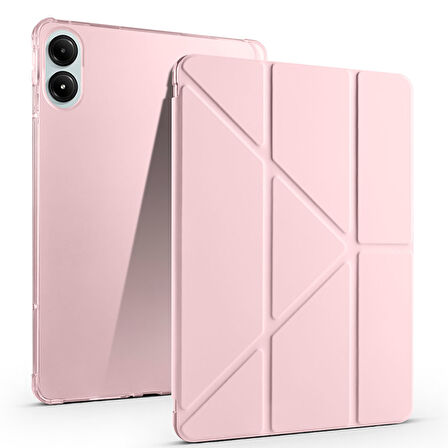 Xiaomi Redmi Pad Pro / Poco Pad 12.1inç Kılıf Kalem Bölmeli Trifolding Case (Düz Redmi Pad Değildir)