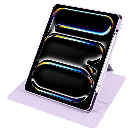 Apple iPad Pro 11 1. 2. Nesil Kılıf Termik Kalem Bölmeli Dönebilen Standlı Kılıf Smart A2228-30-31 A2068-13 A1980-34-79