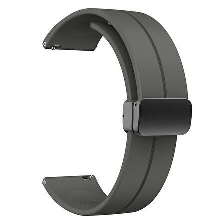 Xiaomi Redmi Watch 5 Active/Lite Kordon Magnetli Ayarlanır Silikon Kordon 22mm