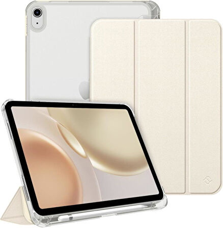 Apple iPad 11.Nesil A16 11inç/10.Nesil 10.9inç Kılıf Flip Cover Kalem Bölmeli PC Case