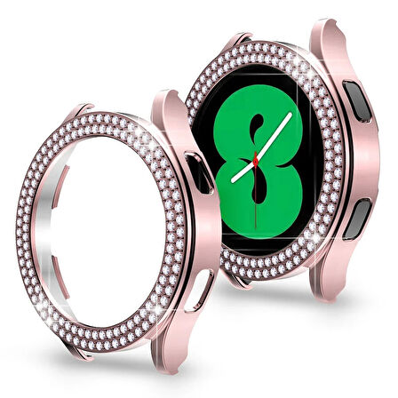 Samsung Galaxy Watch 6 44 mm Kenar Taşlı Kasa Koruyucu (Ekran Koruyucusuz)
