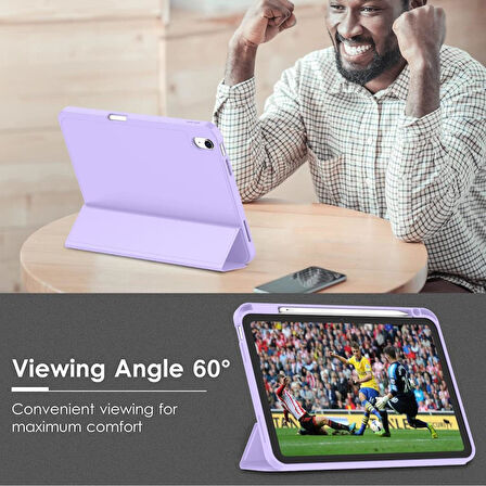 Apple iPad 11.Nesil A16 11inç/10.Nesil 10.9inç Kılıf Kalem Bölmeli Smart Case