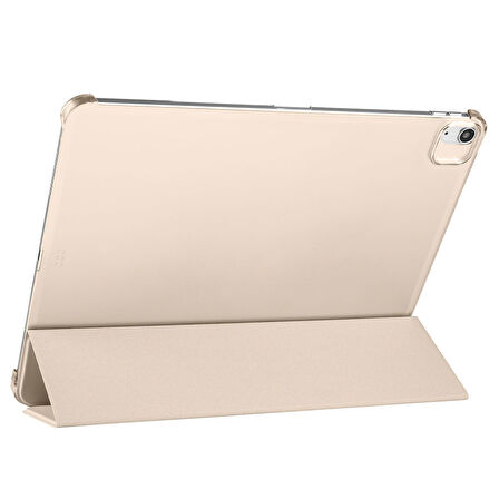 Apple iPad Air 11inç M2/M3 2025-2024 Kılıf Flip Cover Kalem Bölmeli PC Case