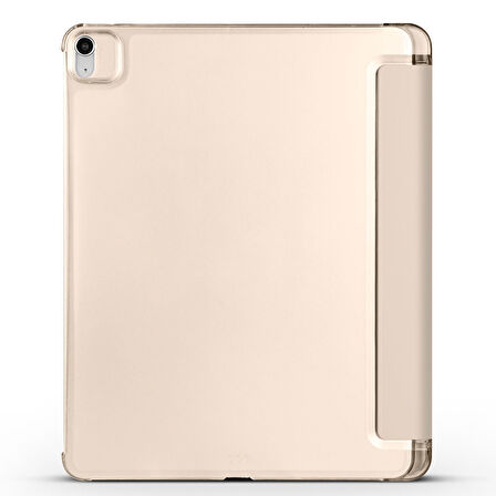 Apple iPad Air 5. Nesil 10.9 Kılıf Flip Cover Kalem Bölmeli PC Case-10.Nesil DEĞİL-A2588 A2589 A2591