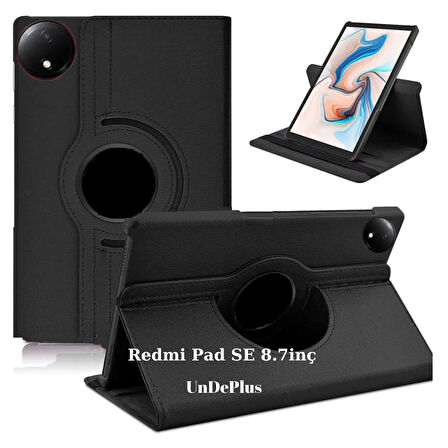 Xiaomi Redmi Pad SE 8.7inç Kılıf 360 Dönebilen Standlı Case (RedmiPad SE 11inçDeğildir)