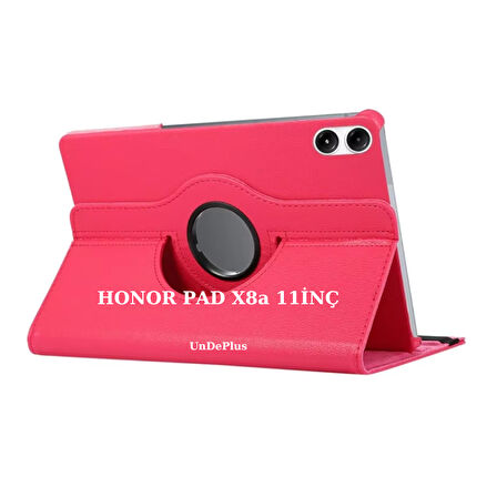 Honor Pad X8a 11inç Kılıf Dönen Tablet Kilifi Ekran Koruyucu+Kalem (HonorPad X8/X8 Pro Değildir)