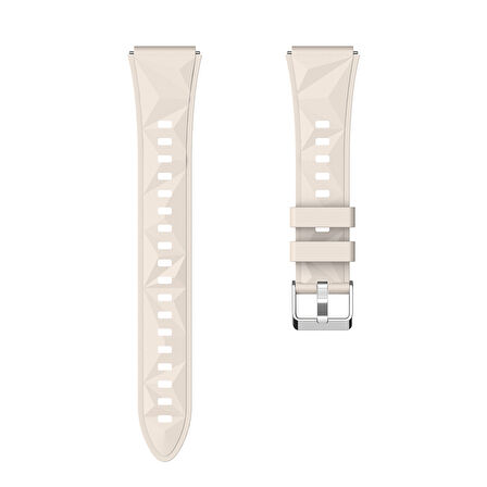 Huawei Watch GT 5 Pro 42mm/ GT 5 41mm/GT 4 41mm Kordon Prizma Fluoroelastomer Strap Kauçuk Kayış 129