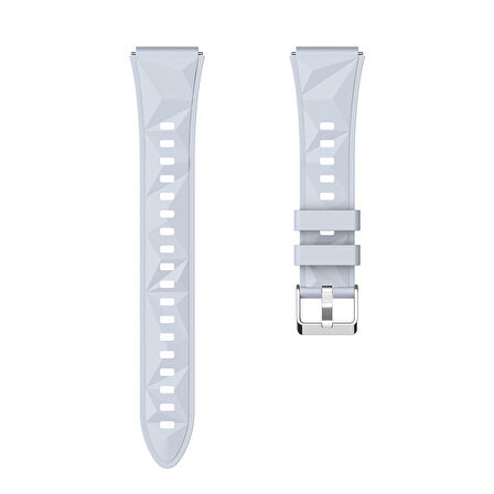 Huawei Watch GT 5 Pro 42mm/ GT 5 41mm/GT 4 41mm Kordon Prizma Fluoroelastomer Strap Kauçuk Kayış 129