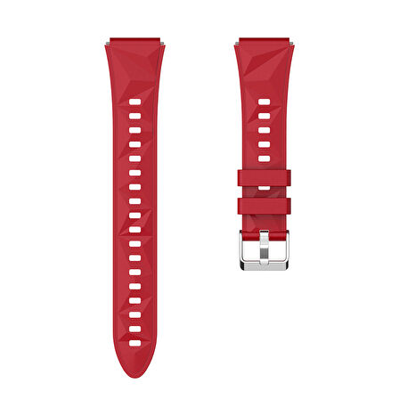 Huawei Watch GT 5 41mm Kordon Prizma Fluoroelastomer Strap Kauçuk Kayış 129