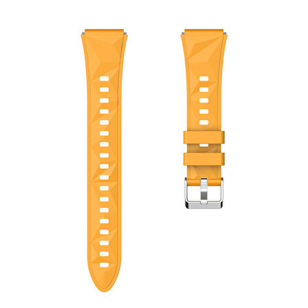 Huawei Watch GT 5 Pro 42mm Kordon Prizma Fluoroelastomer Strap Kauçuk Kayış 129
