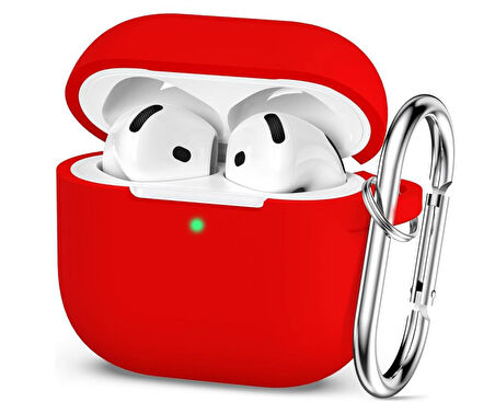 Apple Airpods 4. Nesil Uyumlu Kılıf Standart Yumuşak Silikon Kılıf