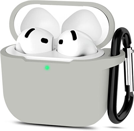 Apple Airpods 4. Nesil Uyumlu Kılıf Standart Yumuşak Silikon Kılıf